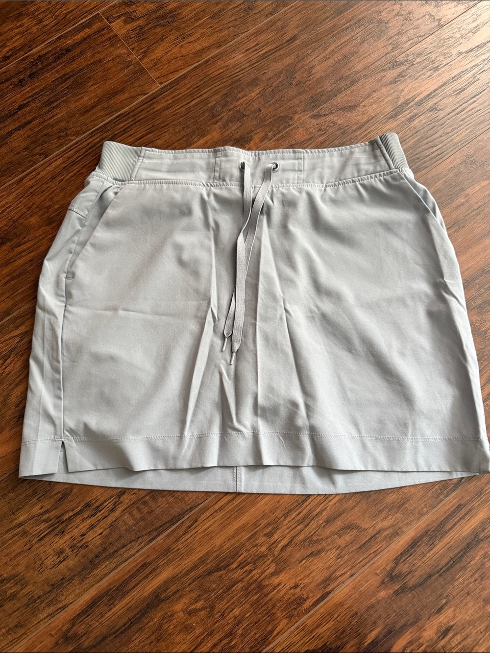 Light Gray Women's golf Drawstring Skort